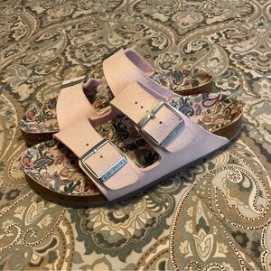 Mint Birkenstock Arizona Vegan Rose Paisley Women’s Sz 38 Worn 2x